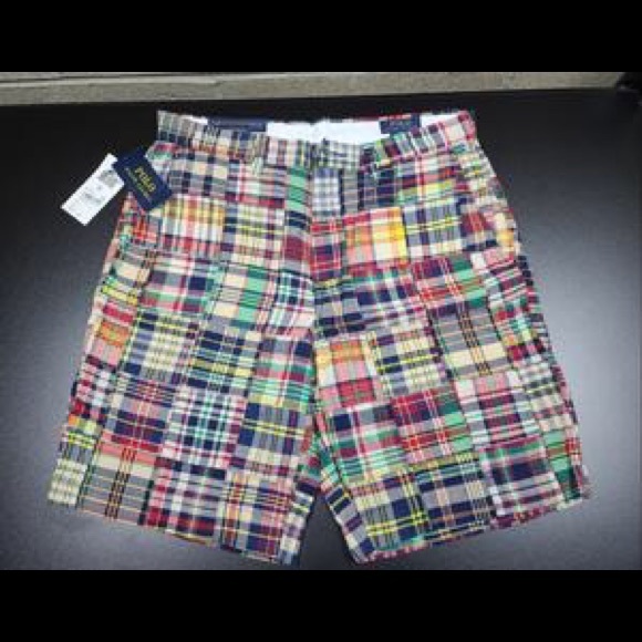 Polo Ralph Lauren - Men's Classic Fit Madras Short - Picture 2 of 5